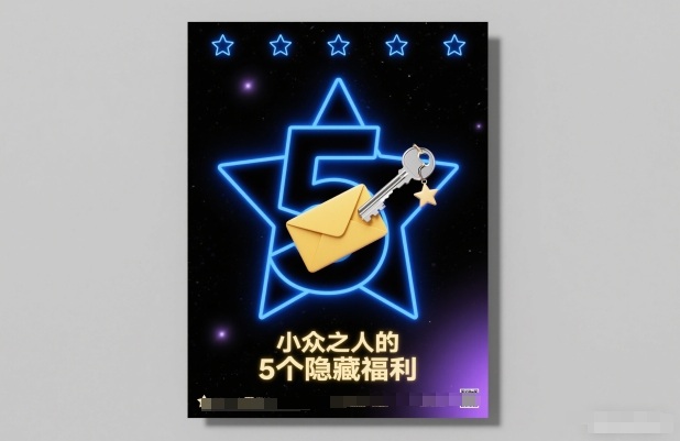 付费文章:小众之人的5个隐藏福利-个创网云网创
