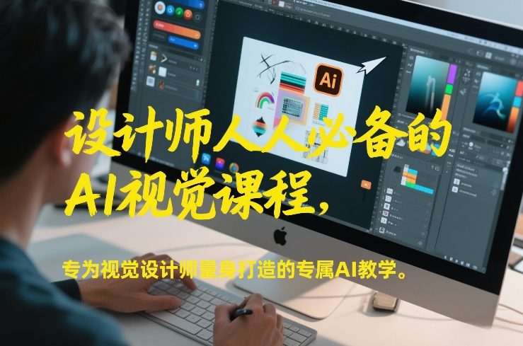 设计师人人必备的AI视觉课程，专为视觉设计师量身打造的专属AI教学-个创网云网创