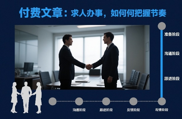 付费文章：求人办事，如何把握节奏-个创网云网创