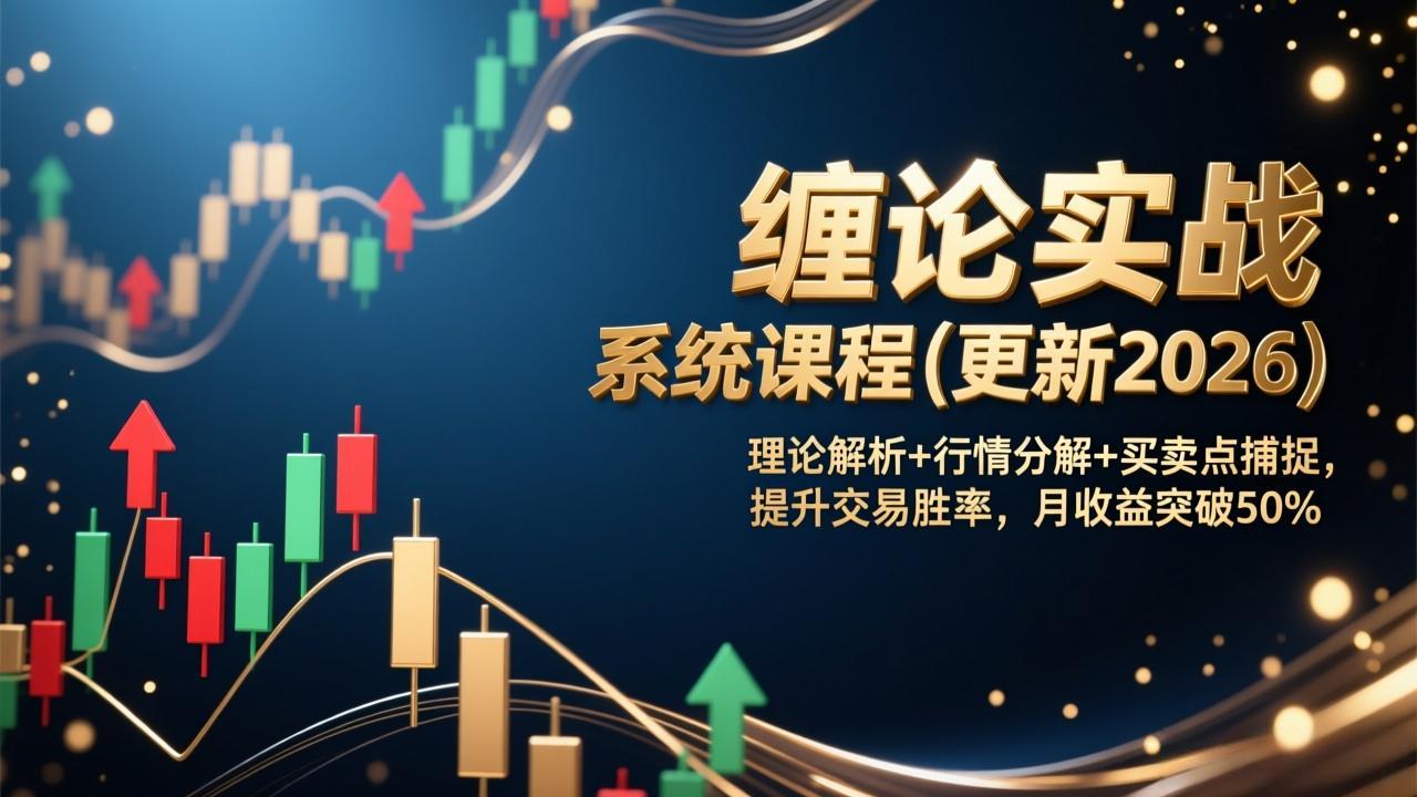 缠论实战系统课程(更新2026-个创网云网创