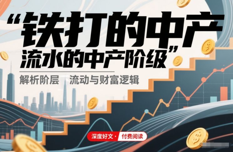 付费文章:铁打的中产,流水的中产阶级-个创网云网创