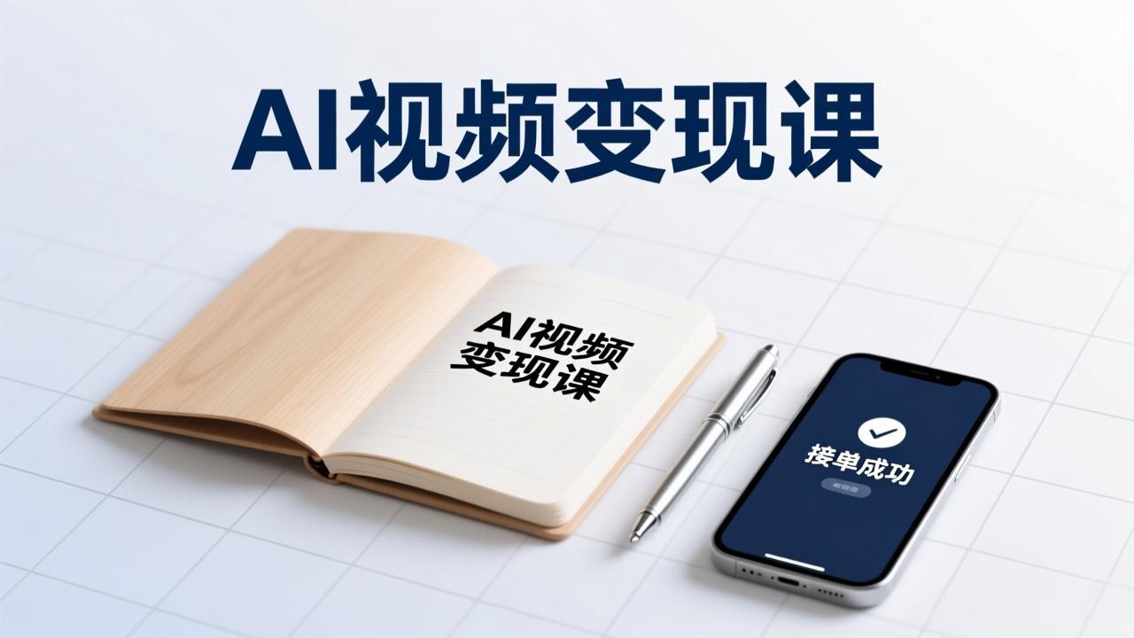 AI视频变现课，学完即可创作短片、接商单，实现副业增收，单项目报价可达千元-个创网云网创