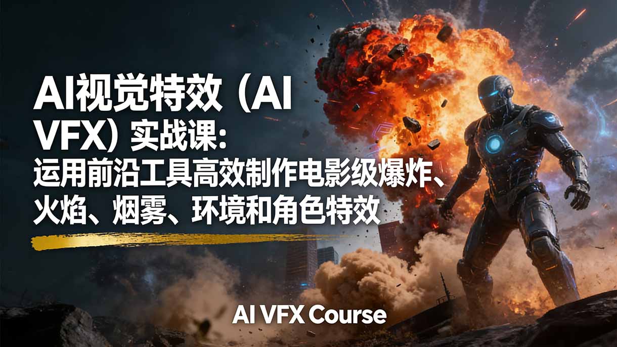 AI视觉特效(AI VFX-个创网云网创
